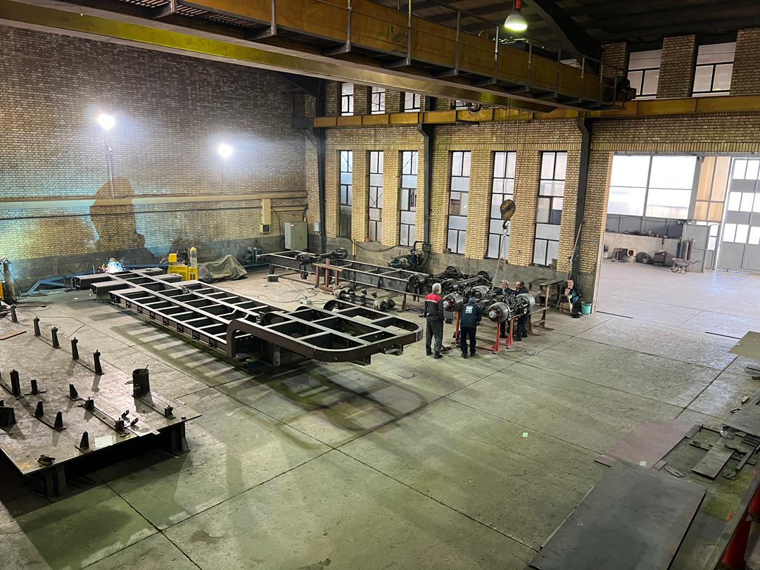 تولید و فروش تریلی کمرشکن ۳ محور لیماک در اراک